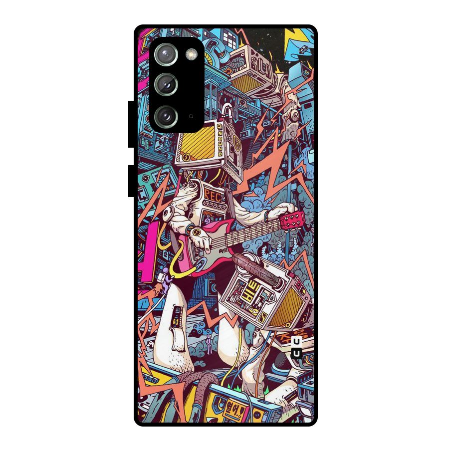 Electric Colors Metal Back Case for Galaxy Note 20