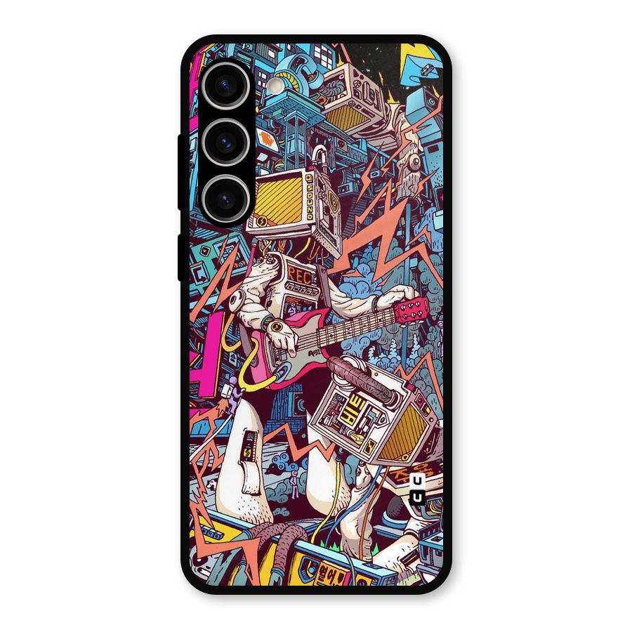 Electric Colors Metal Back Case for Galaxy S23 Plus