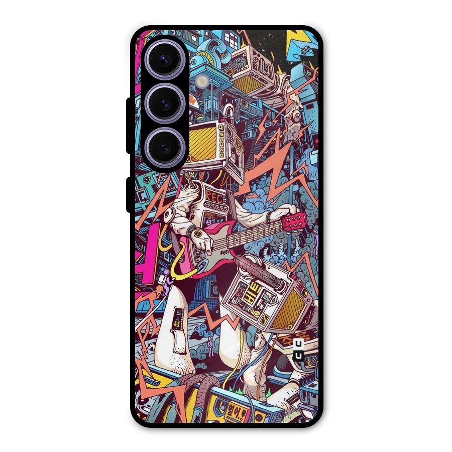 Electric Colors Metal Back Case for Galaxy S24