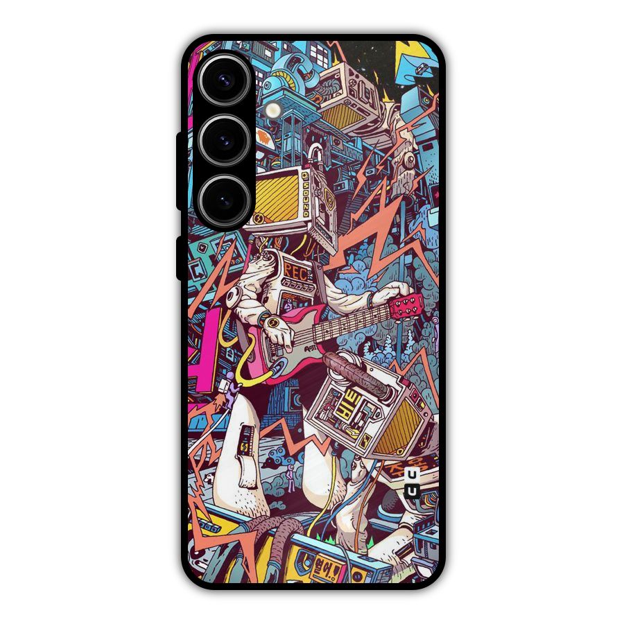Electric Colors Metal Back Case for Galaxy S24 Plus