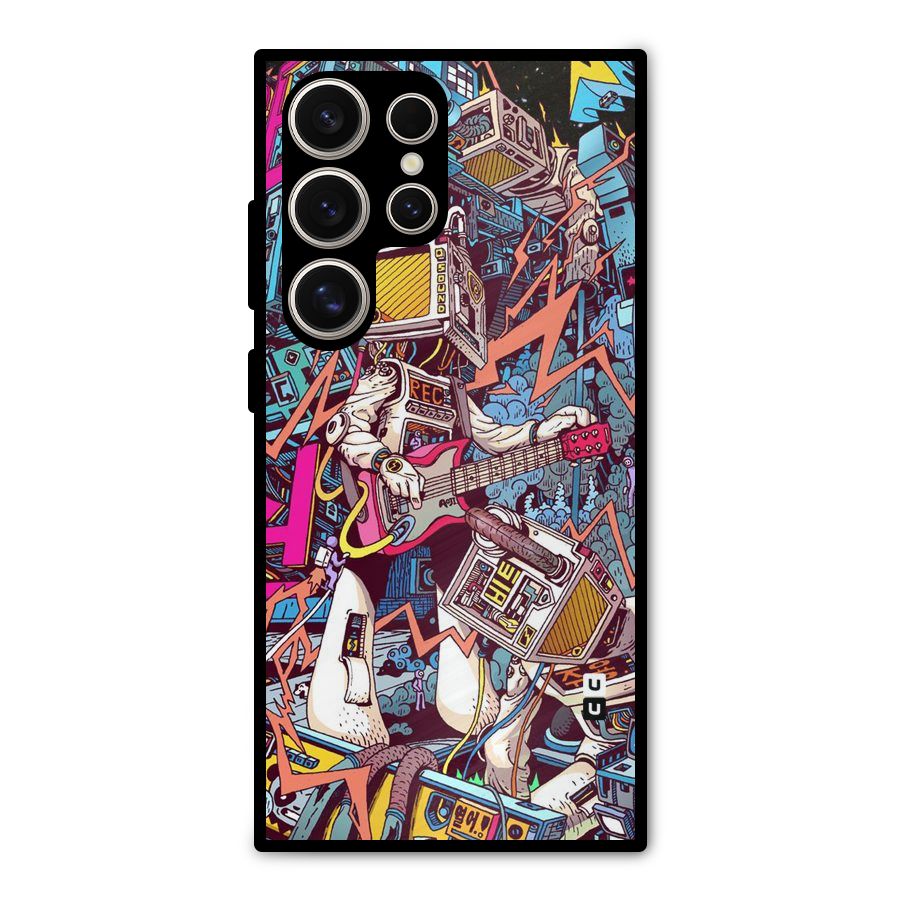 Electric Colors Metal Back Case for Galaxy S24 Ultra