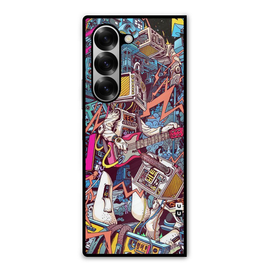 Electric Colors Metal Back Case for Galaxy Z Fold6
