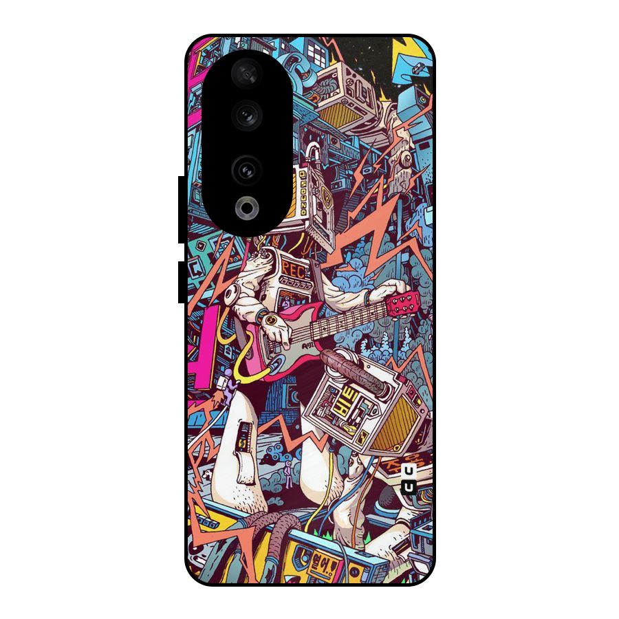 Electric Colors Metal Back Case for Honor 90