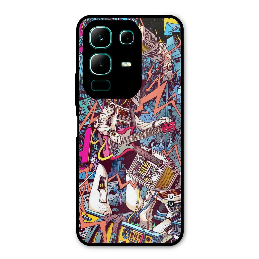 Electric Colors Metal Back Case for Infinix Note 50x
