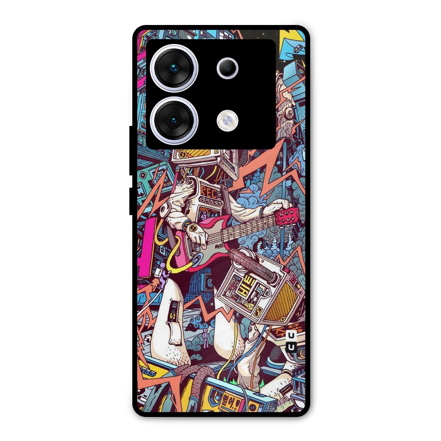 Electric Colors Metal Back Case for Infinix Zero 30 5G