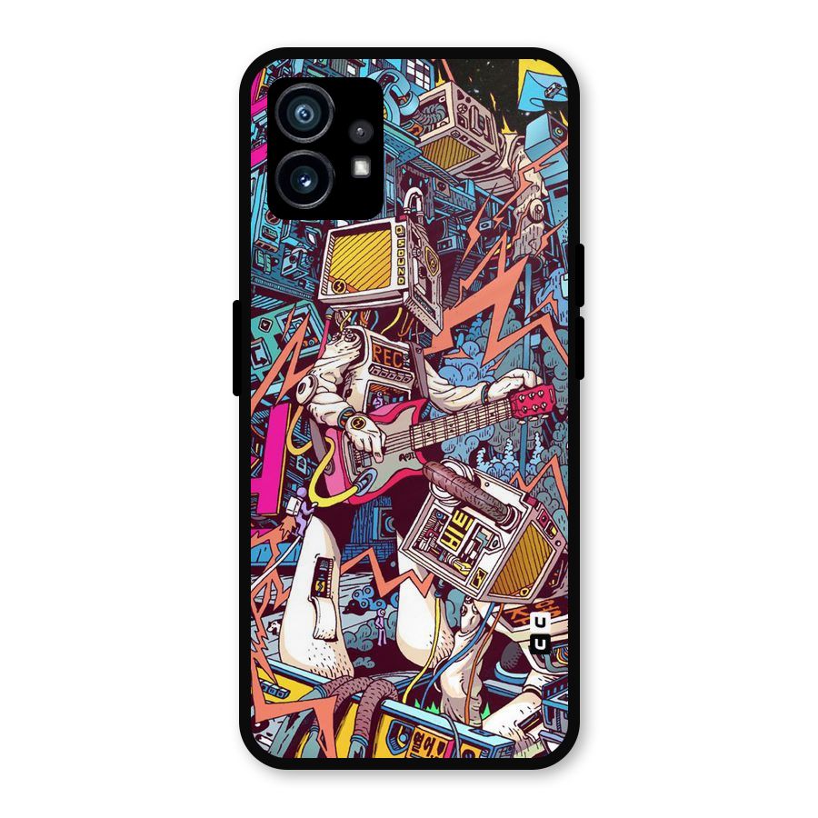 Electric Colors Metal Back Case for Nothing Phone 1