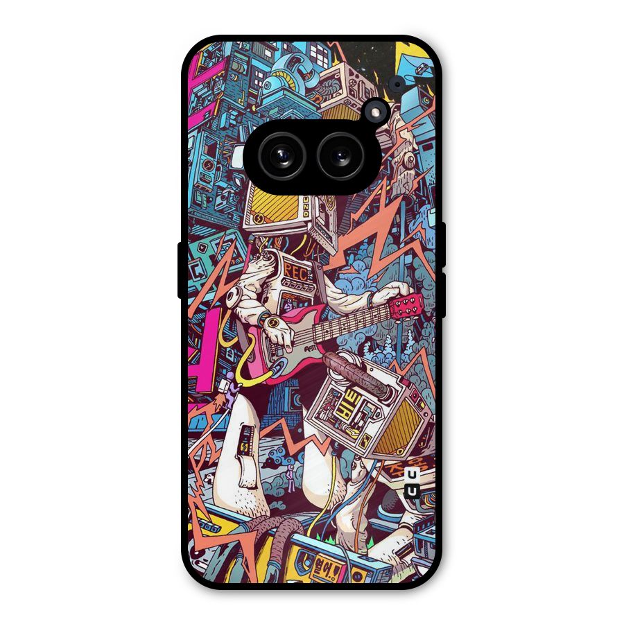 Electric Colors Metal Back Case for Nothing Phone 2a Plus