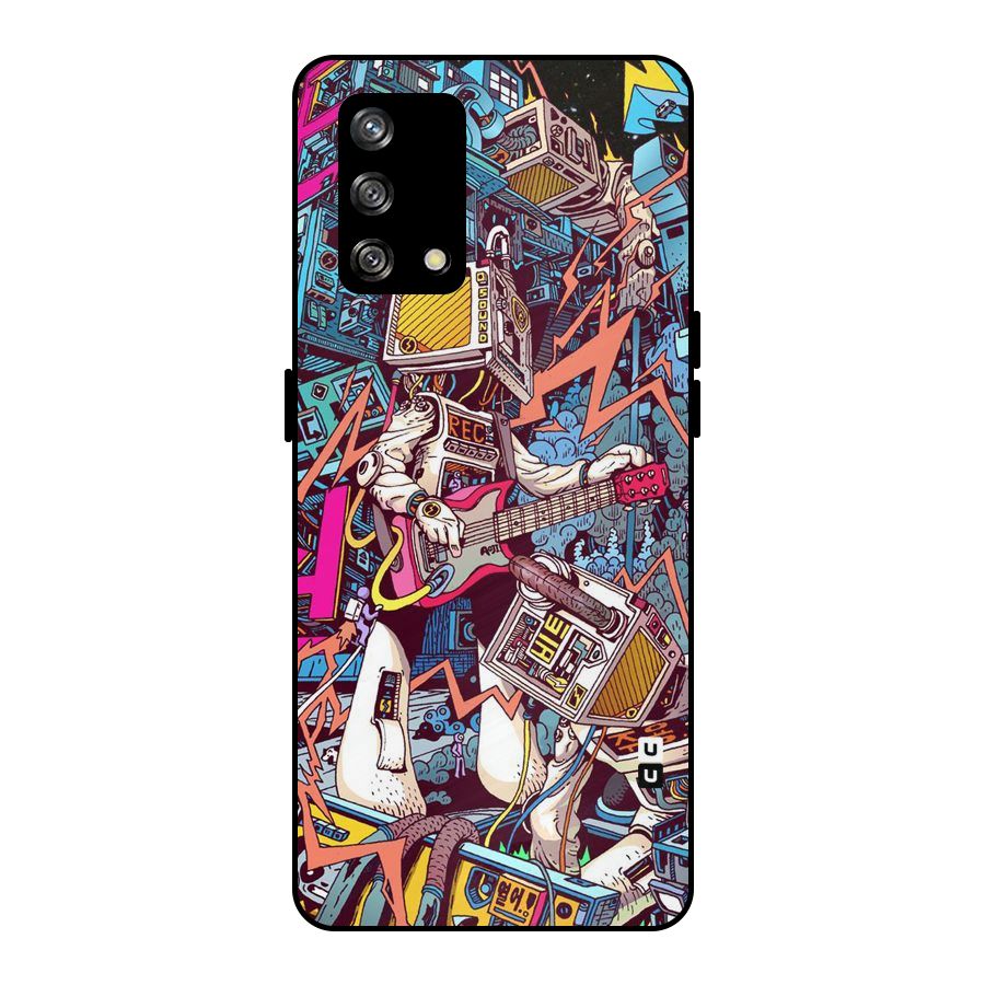 Electric Colors Metal Back Case for Oppo F19