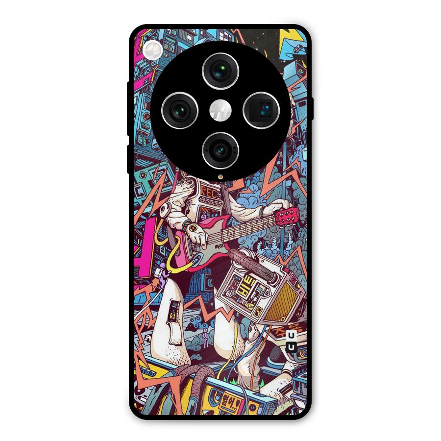 Electric Colors Metal Back Case for Oppo Find X8 Pro