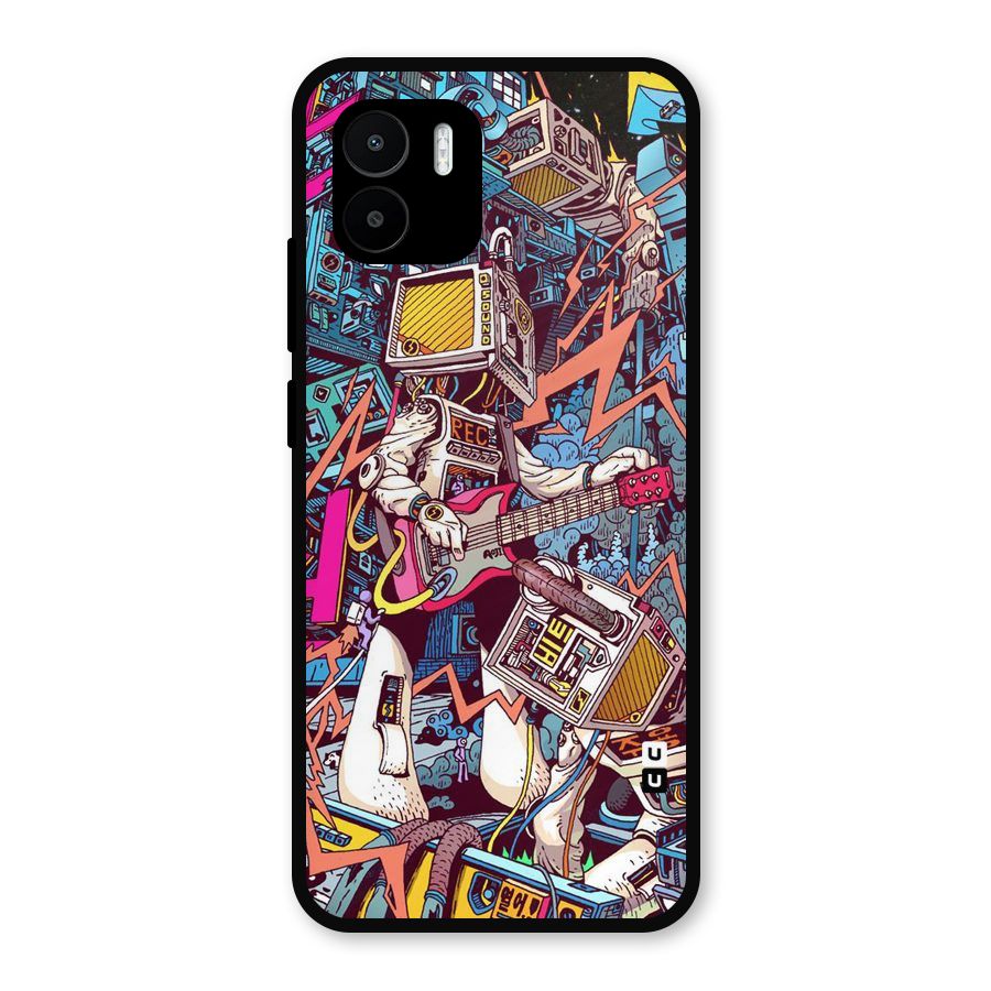 Electric Colors Metal Back Case for Redmi A2