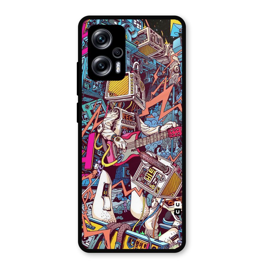 Electric Colors Metal Back Case for Redmi K50i