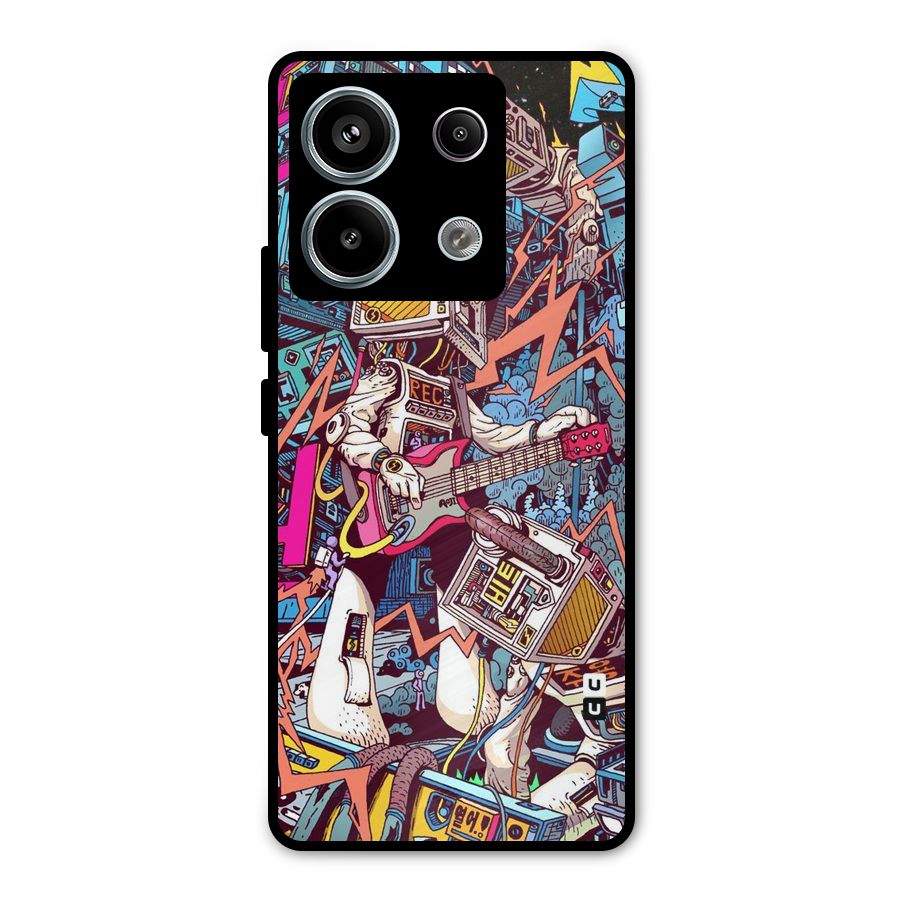 Electric Colors Metal Back Case for Redmi Note 13 Pro 5G