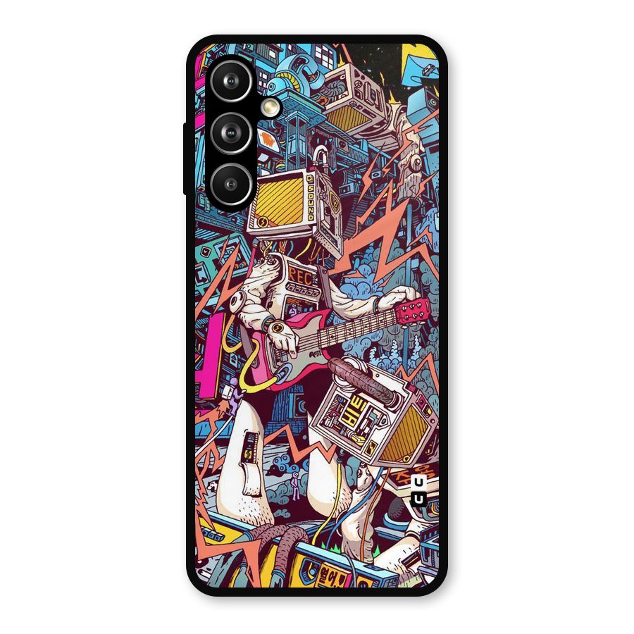 Electric Colors Metal Back Case for Samsung Galaxy M54