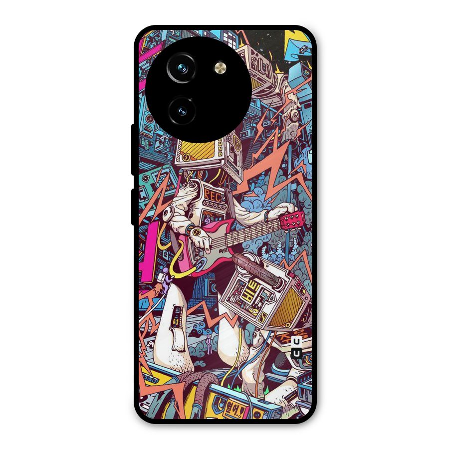 Electric Colors Metal Back Case for Vivo T3x