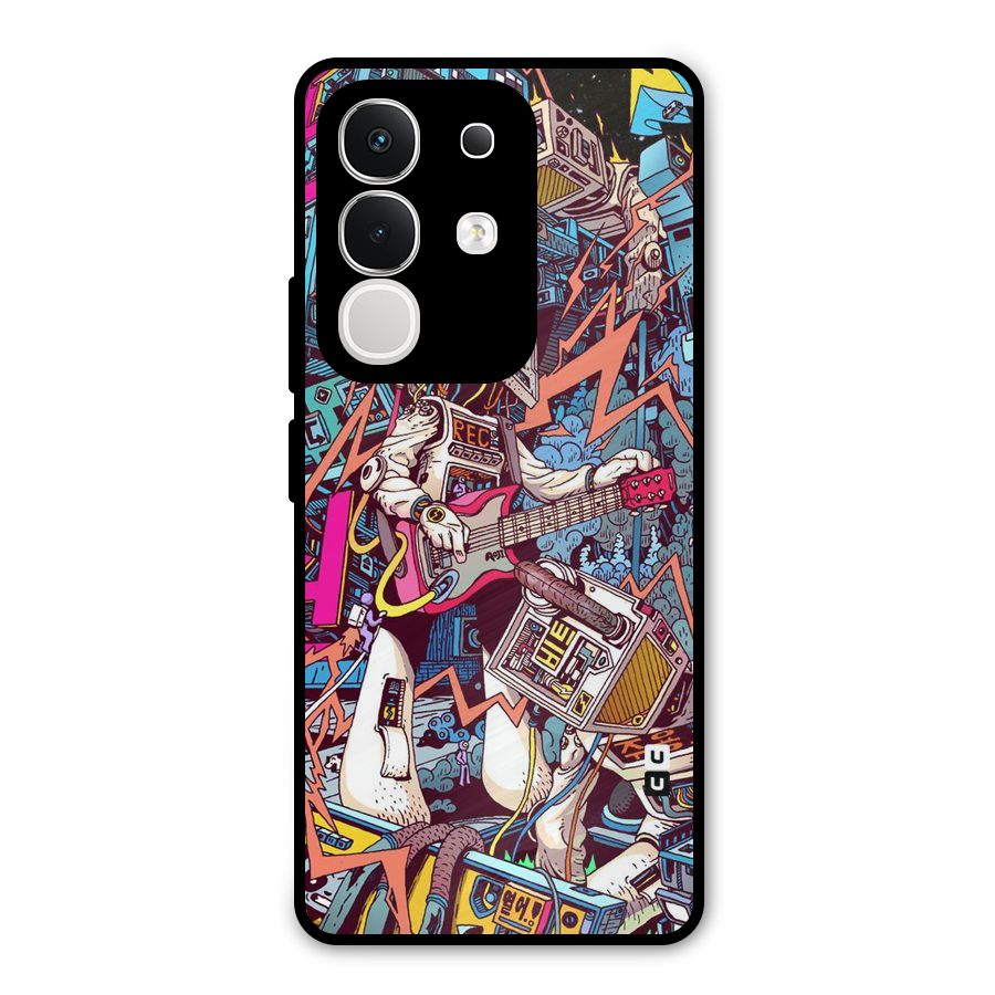 Electric Colors Metal Back Case for Vivo T4x