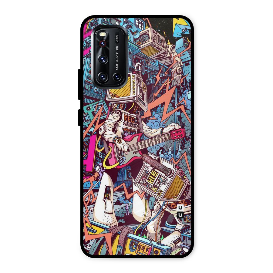 Electric Colors Metal Back Case for Vivo V19