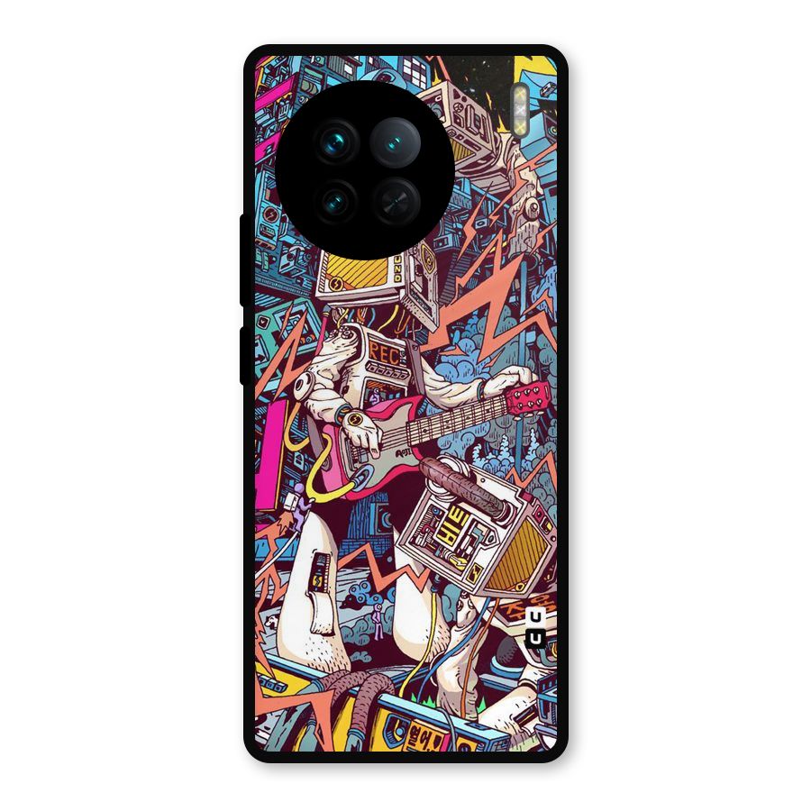 Electric Colors Metal Back Case for Vivo X90