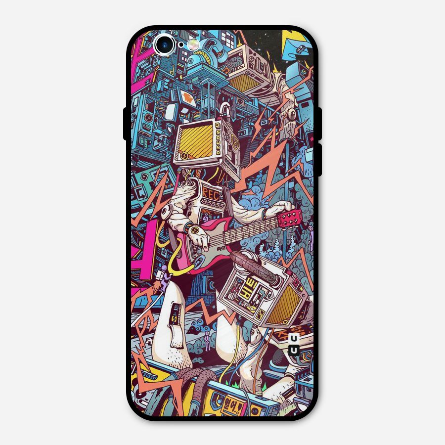 Electric Colors Metal Back Case for iPhone 6 6s