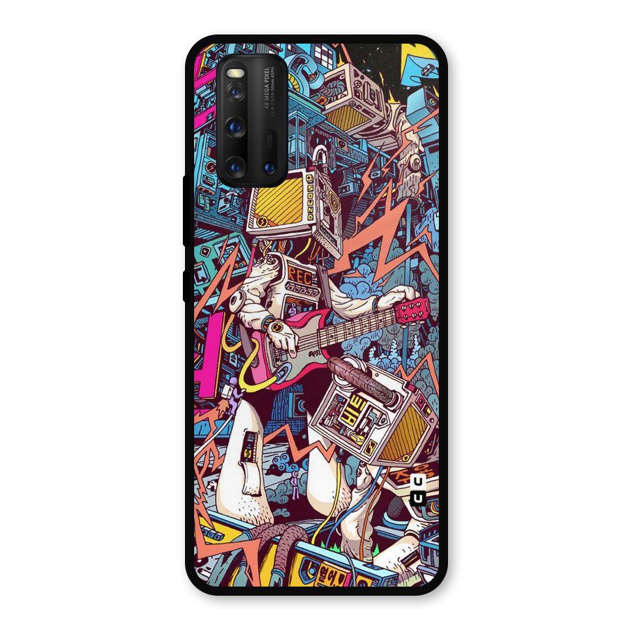 Electric Colors Metal Back Case for iQOO 3