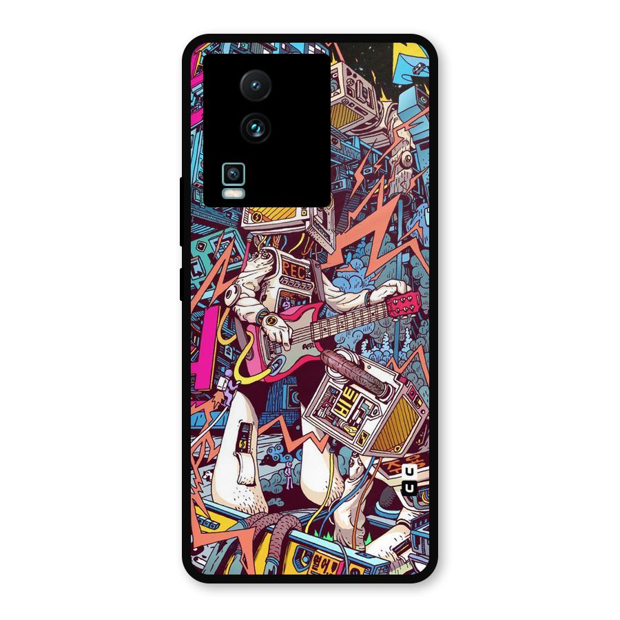 Electric Colors Metal Back Case for iQOO Neo 7 Pro