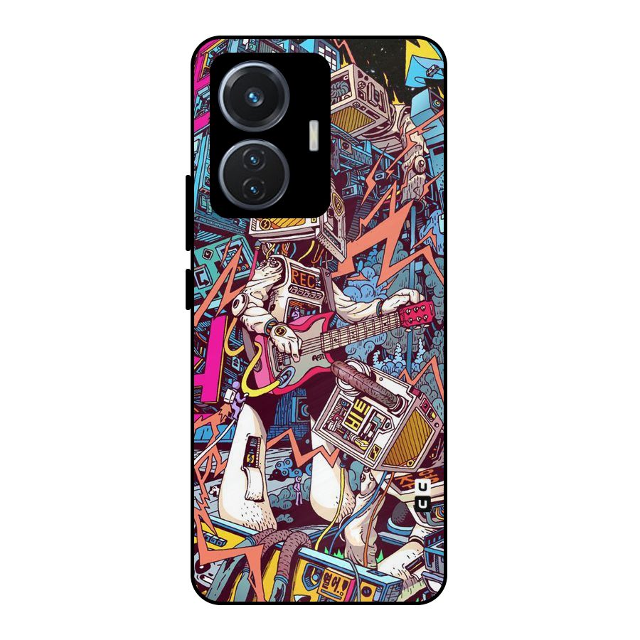 Electric Colors Metal Back Case for iQOO Z6 44W