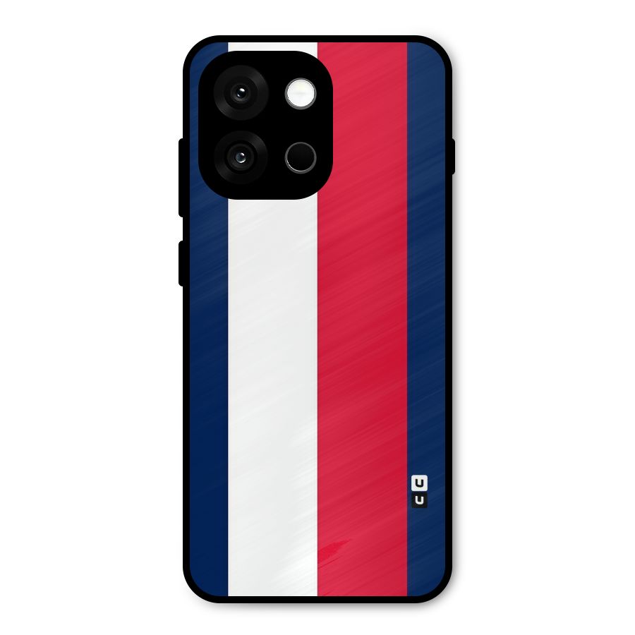 Electric Colors Stripe Metal Back Case for OnePlus 13s