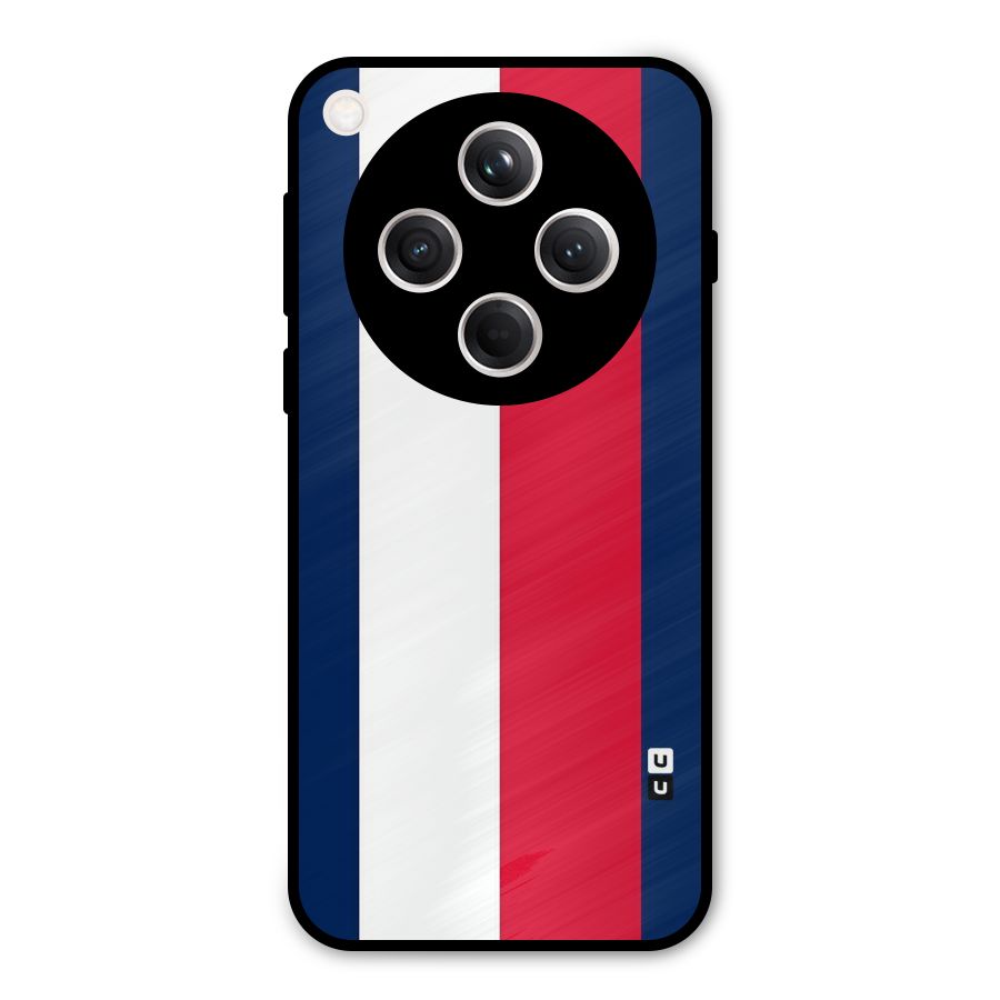 Electric Colors Stripe Metal Back Case for Oppo Find X8