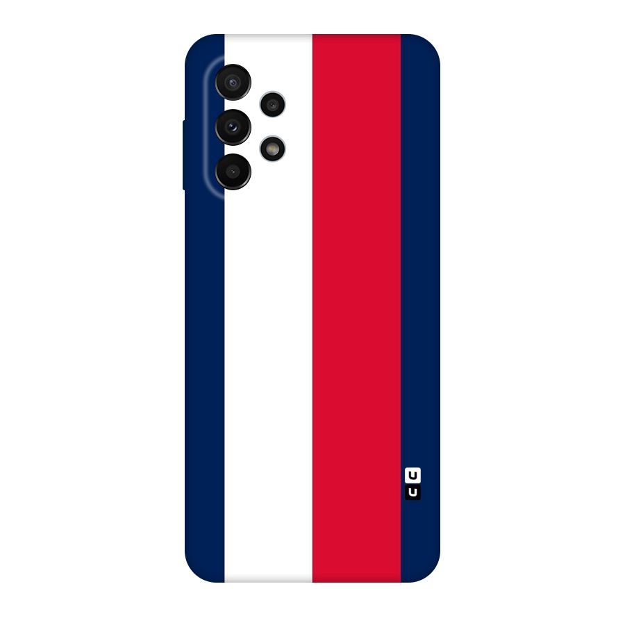 Electric Colors Stripe Original Polycarbonate Back Case for Galaxy A23