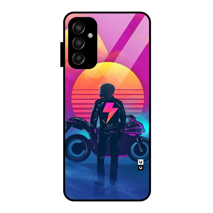 Electric Ride Glass Back Case for Galaxy F13
