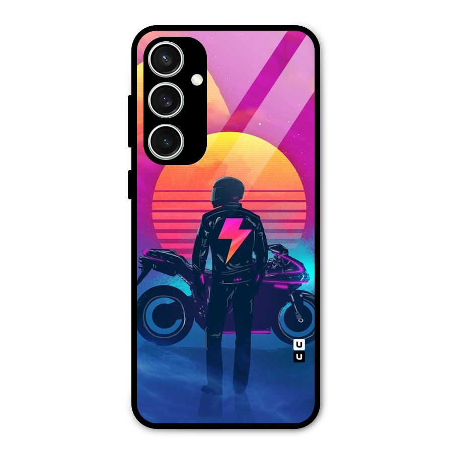 Electric Ride Glass Back Case for Galaxy S23 FE