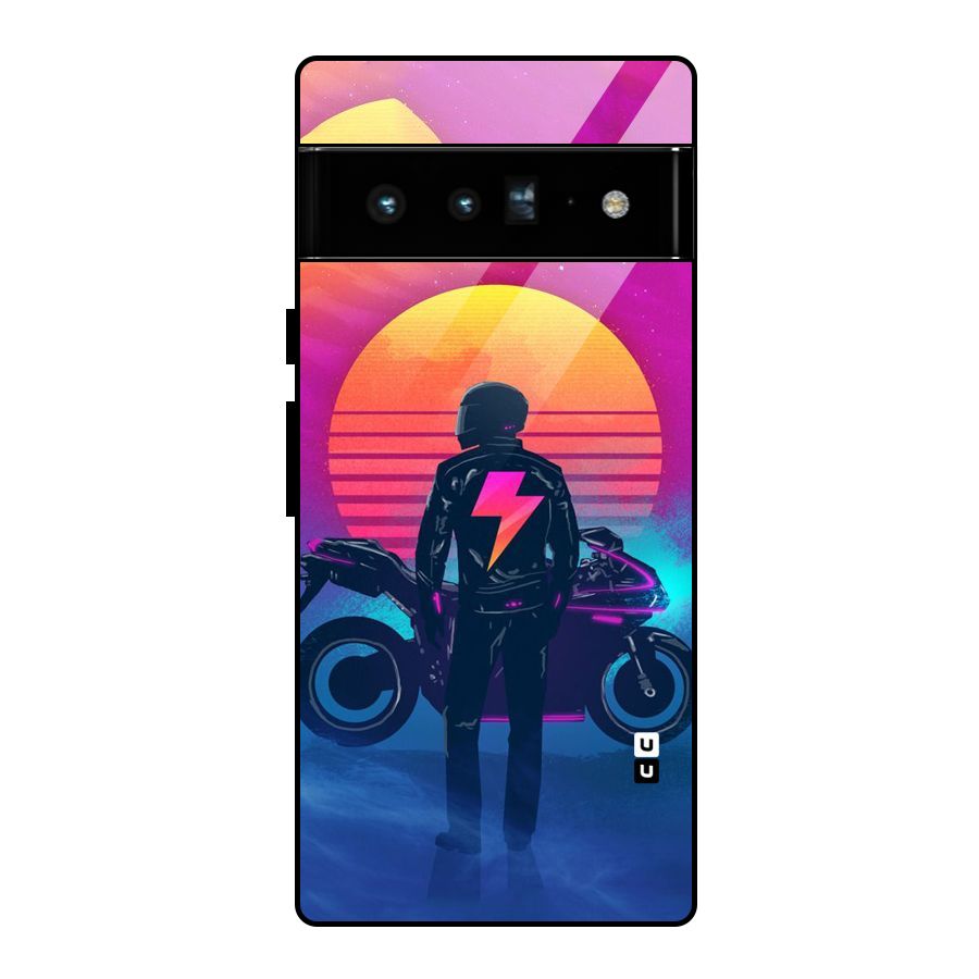 Electric Ride Glass Back Case for Google Pixel 6 Pro