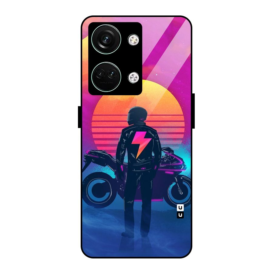 Electric Ride Glass Back Case for Oneplus Nord 3
