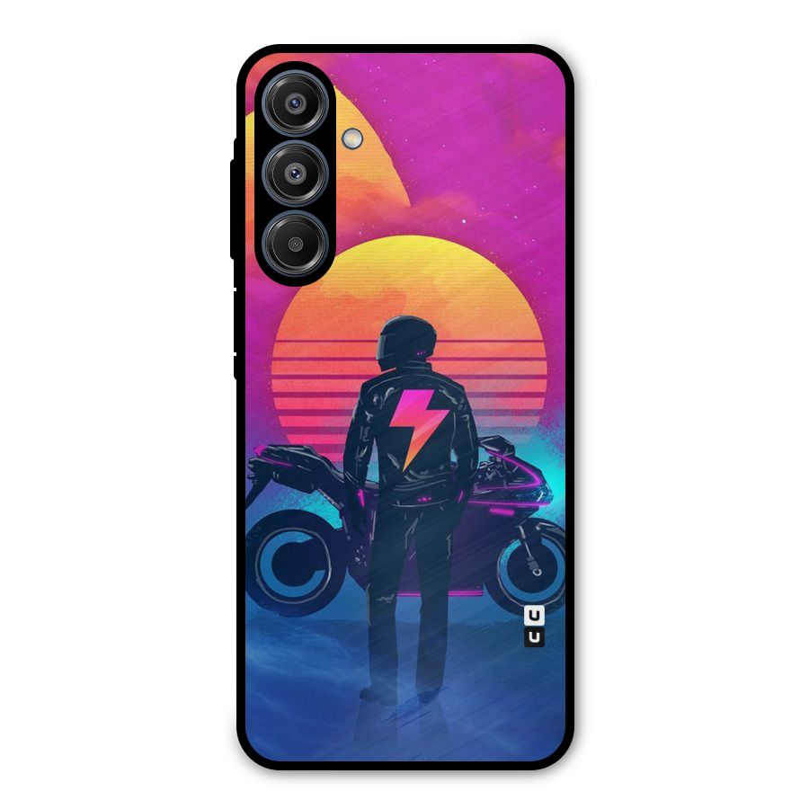 Electric Ride Metal Back Case for Galaxy A16 5G
