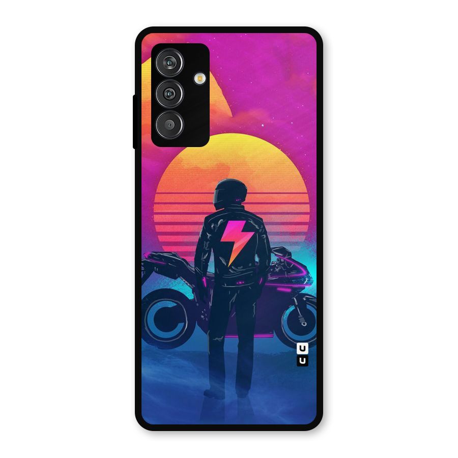 Electric Ride Metal Back Case for Galaxy F13