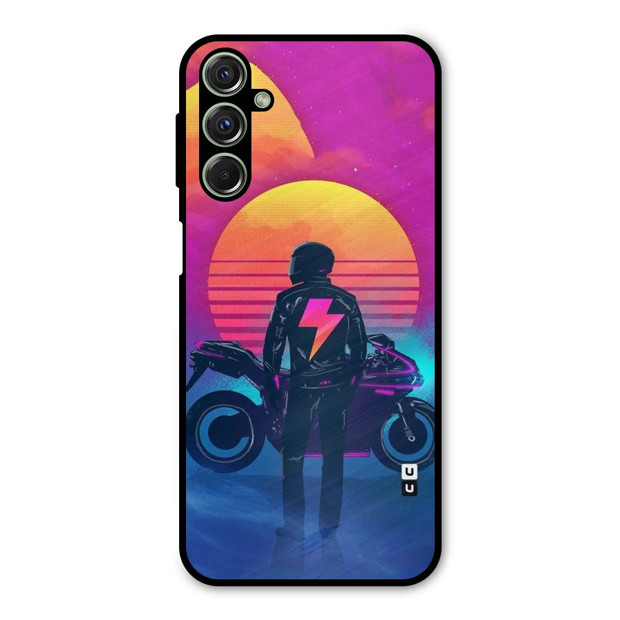 Electric Ride Metal Back Case for Galaxy F34