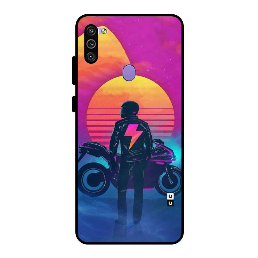 Electric Ride Metal Back Case for Galaxy M11