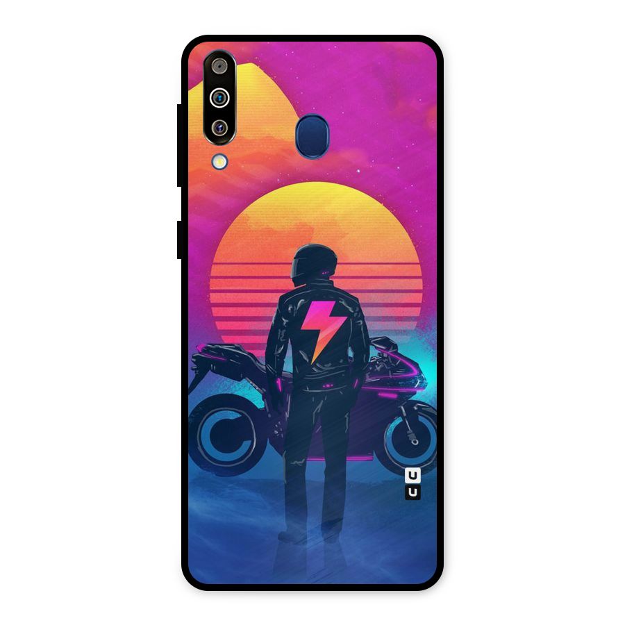 Electric Ride Metal Back Case for Galaxy M30