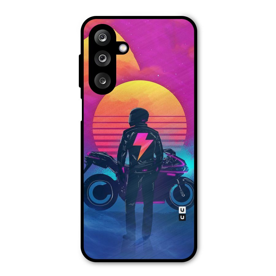 Electric Ride Metal Back Case for Galaxy M36