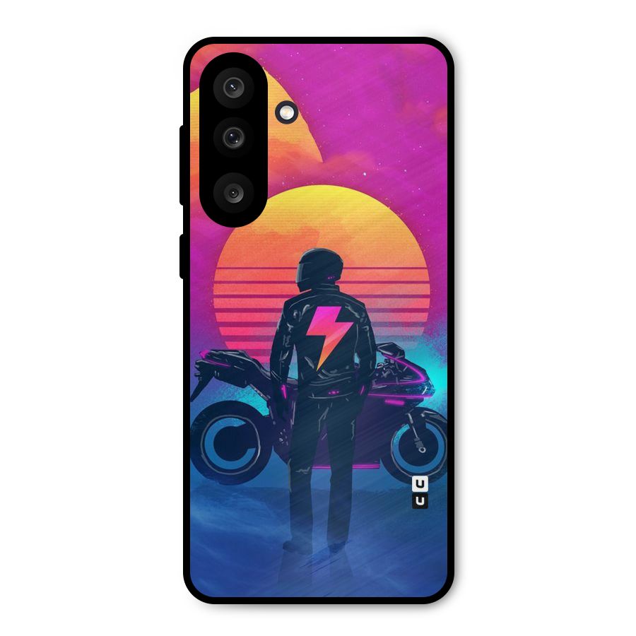Electric Ride Metal Back Case for Galaxy M56