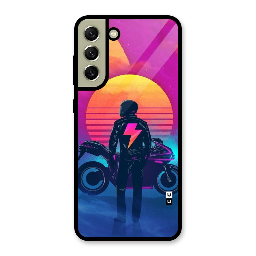 Electric Ride Metal Back Case for Galaxy S21 FE 5G (2023)
