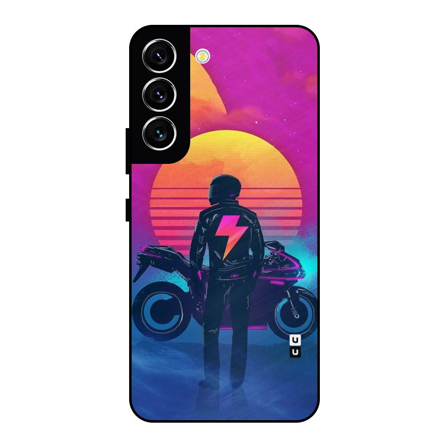 Electric Ride Metal Back Case for Galaxy S22 5G