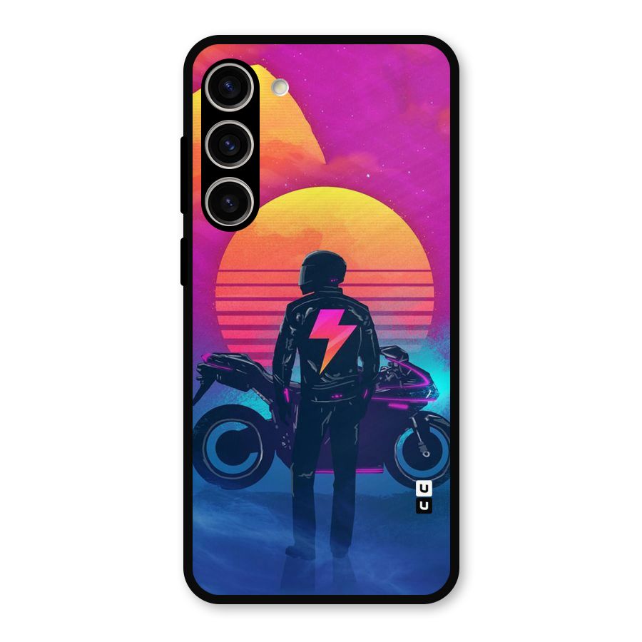 Electric Ride Metal Back Case for Galaxy S23 Plus