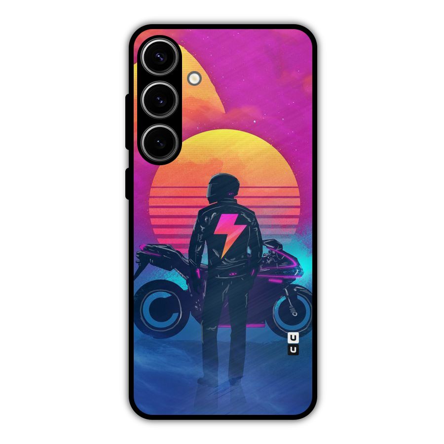 Electric Ride Metal Back Case for Galaxy S24 Plus