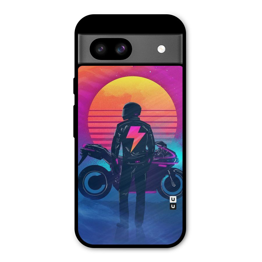 Electric Ride Metal Back Case for Google Pixel 8a