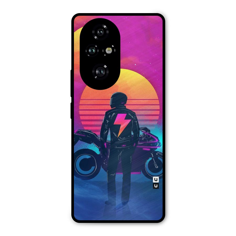 Electric Ride Metal Back Case for Honor 200 Pro