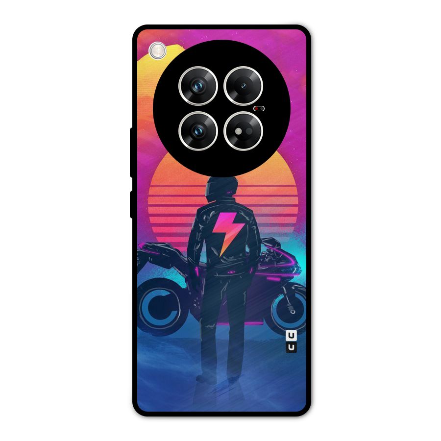 Electric Ride Metal Back Case for Infinix Zero 40 5G