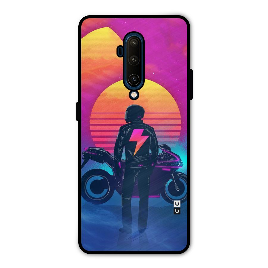 Electric Ride Metal Back Case for OnePlus 7T Pro