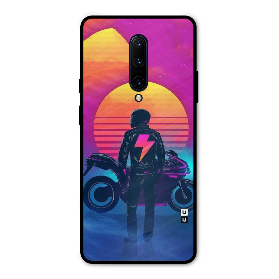Electric Ride Metal Back Case for OnePlus 7 Pro