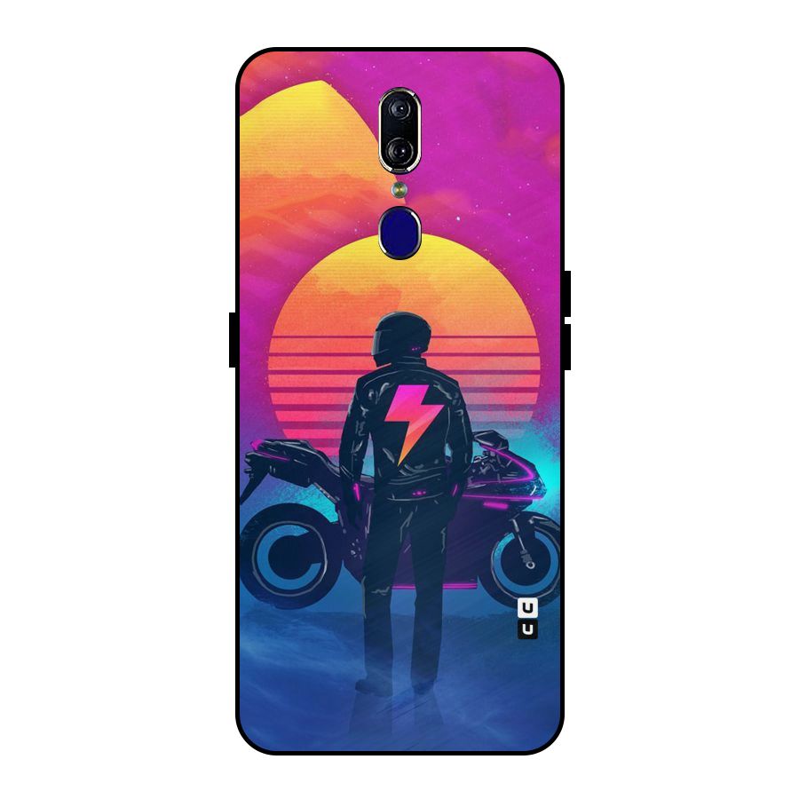 Electric Ride Metal Back Case for Oppo F11