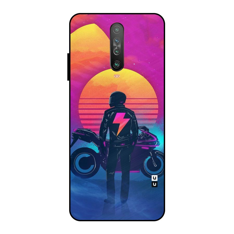 Electric Ride Metal Back Case for Poco X2